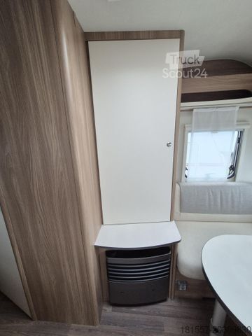 Campingvogn BÜRSTNER Premio Life 480 TL Markise, Fahrradträger