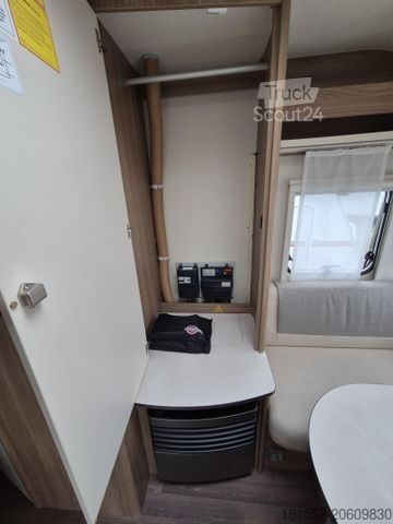 Husvagn BÜRSTNER Premio Life 480 TL Markise, Fahrradträger