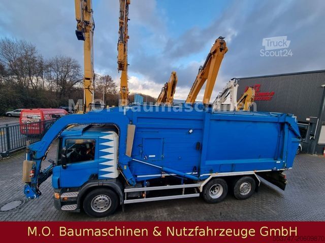 Garbage truck SCANIA Scania P 440 LB / Müllwagen / Frontlader