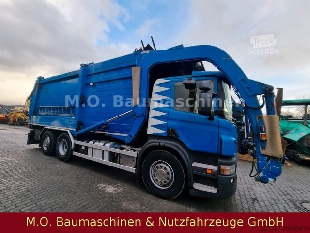 Garbage truck SCANIA Scania P 440 LB / Müllwagen / Frontlader