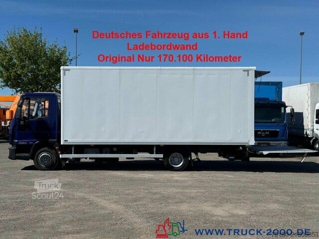 LKW mit Kofferaufbau Iveco 100E22 Koffer LBW Palfinger Klima NUR 170.100 KM