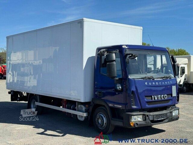 LKW mit Kofferaufbau Iveco 100E22 Koffer LBW Palfinger Klima NUR 170.100 KM