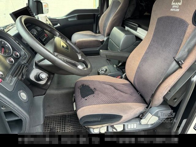 Flatbed truck with tarp MAN TGM 12.250 Pritsche Plane LBW Schlafkabine Autom