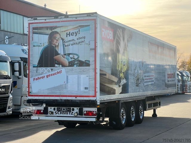 Semi-remorque fourgon SCHMITZ CARGOBULL SCB S3B SKO24/L * LIFT * ALCOA * 1.HAND *