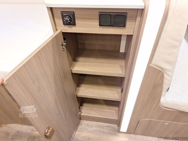 Teilintegriertes Wohnmobil CARADO T 135 Hubbett