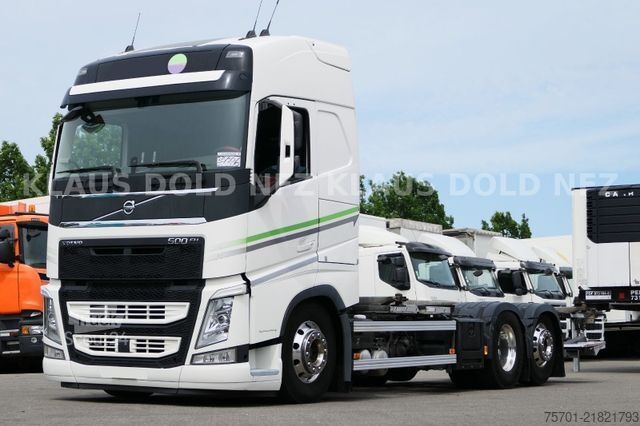 Camión con caja móvil VOLVO FH 500 BDF Retarder Lift-/Lenkachse LBW Euro 6