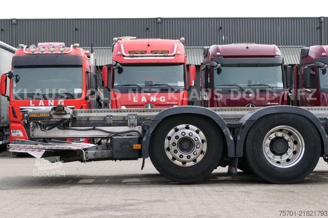 Camión con caja móvil VOLVO FH 500 BDF Retarder Lift-/Lenkachse LBW Euro 6