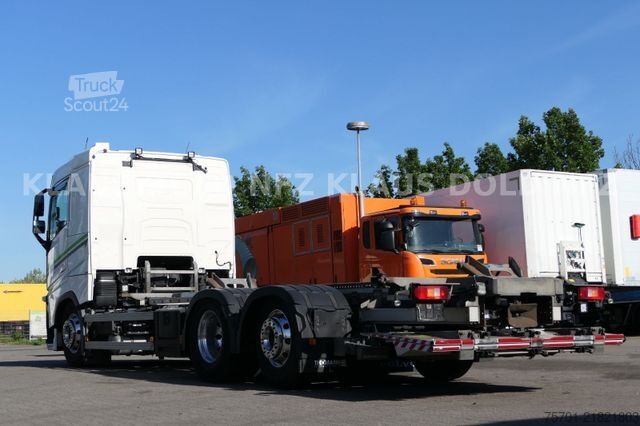Camión con caja móvil VOLVO FH 500 BDF Retarder Lift-/Lenkachse LBW Euro 6