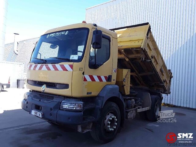 Skraldevogn Renault Kerax 370 4x2 lames steel