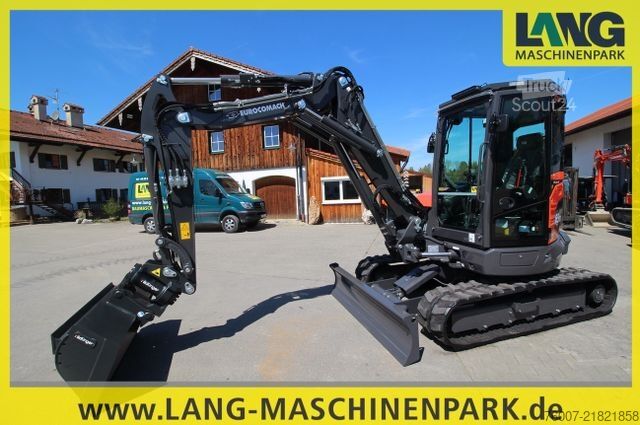 Minibagger EUROCOMACH 65 TR inkl. Powertilt & Löffelset