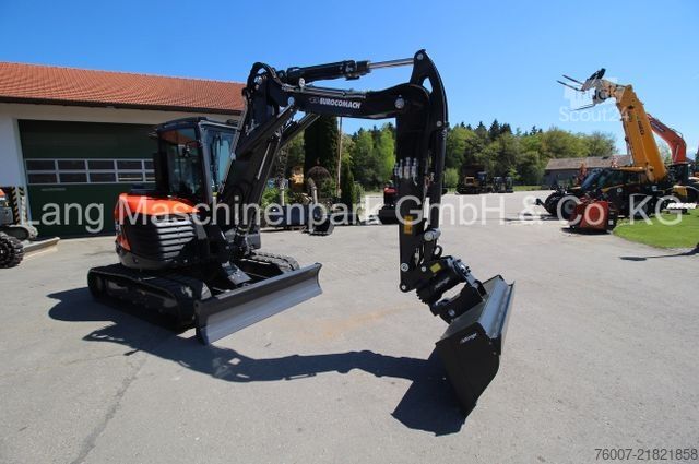 Minibagger EUROCOMACH 65 TR inkl. Powertilt & Löffelset