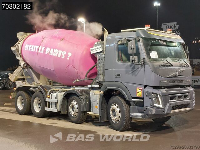 Mixer Volvo FMX 410 8X4 9m3 mixer Automatic Climate control...