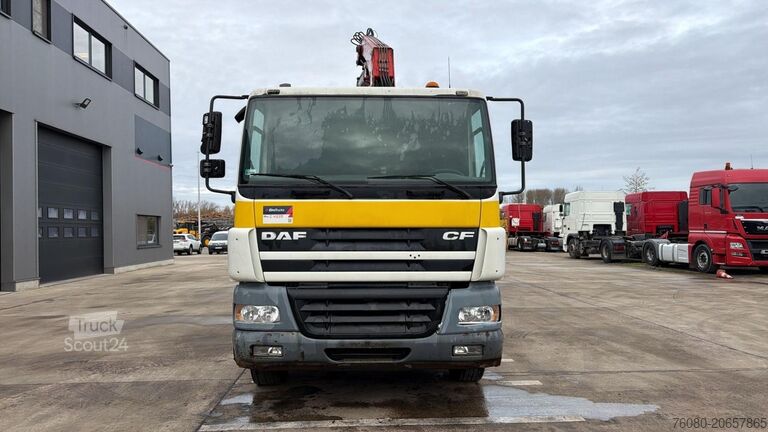 Tippbil med kran DAF CF 85.340 (EURO 3 / MANUAL GEARBOX / TOP CONDIT...