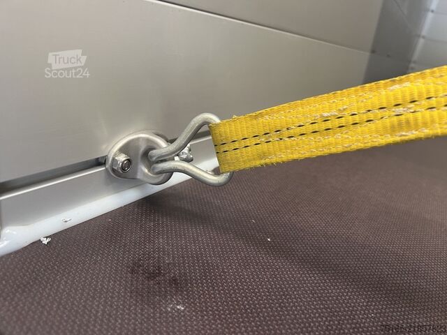 Remolque de plataforma con cubierta KOCH 4.13 2 BWEH u. Deckel Tür Deckelanhänger
