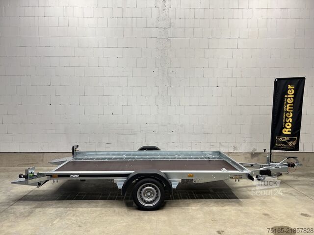Araba taşıyıcı panelvan Martz GT Tieflader 350 1,8T Holz Autotransporter
