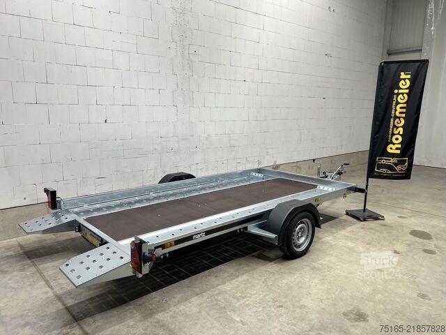 Araba taşıyıcı panelvan Martz GT Tieflader 350 1,8T Holz Autotransporter