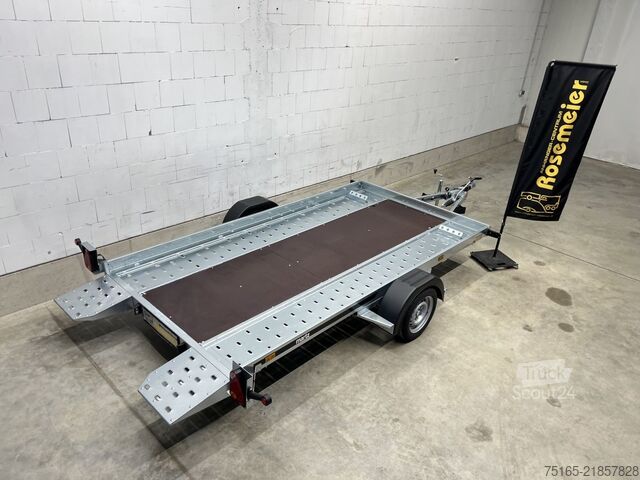 Araba taşıyıcı panelvan Martz GT Tieflader 350 1,8T Holz Autotransporter