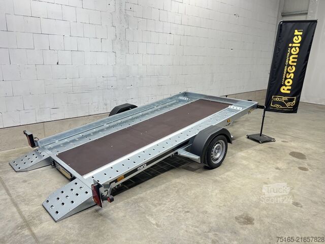 Araba taşıyıcı panelvan Martz GT Tieflader 350 1,8T Holz Autotransporter