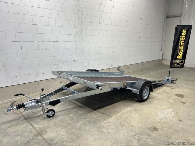 Araba taşıyıcı panelvan Martz GT Tieflader 350 1,8T Holz Autotransporter