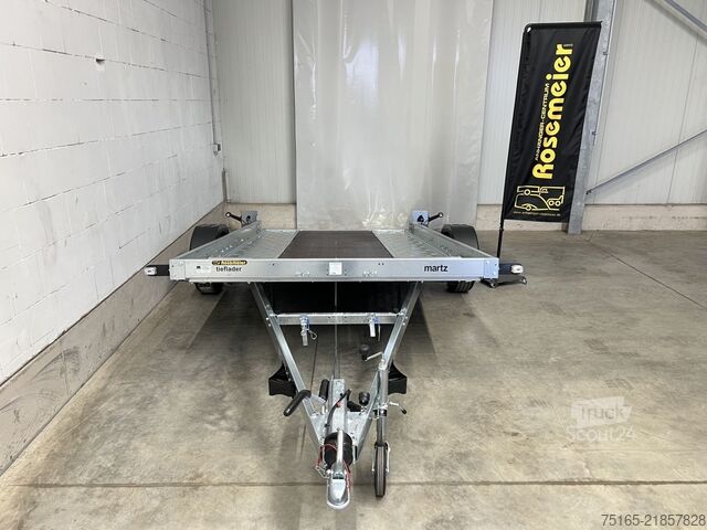 Araba taşıyıcı panelvan Martz GT Tieflader 350 1,8T Holz Autotransporter