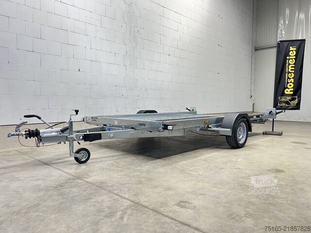 Araba taşıyıcı panelvan Martz GT Tieflader 350 1,8T Holz Autotransporter