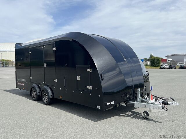 βαν μεταφοράς αυτοκινήτων Brian James Race Transporter 5 Autotransporter geschlossen