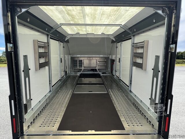 βαν μεταφοράς αυτοκινήτων Brian James Race Transporter 5 Autotransporter geschlossen