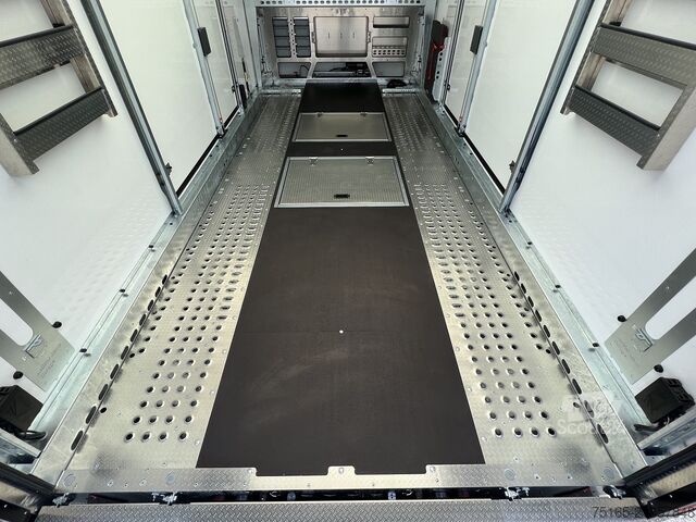 βαν μεταφοράς αυτοκινήτων Brian James Race Transporter 5 Autotransporter geschlossen