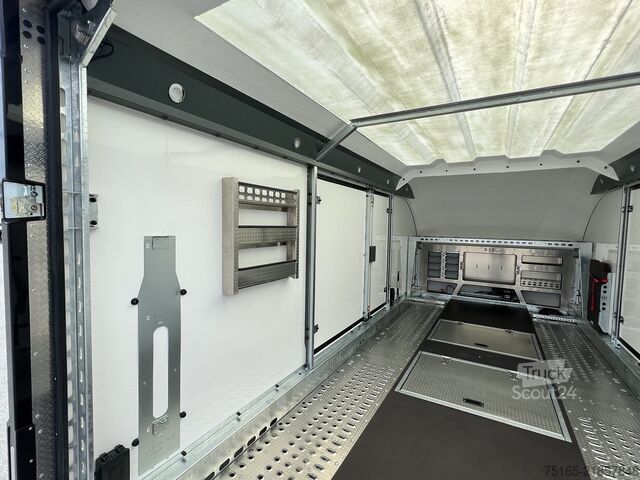 βαν μεταφοράς αυτοκινήτων Brian James Race Transporter 5 Autotransporter geschlossen