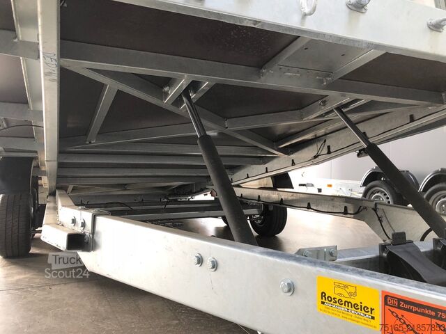 Autotransporter varevogn Rosemeier VE Jumbo 27.5 Race-Plane Autotransporter geschlosse