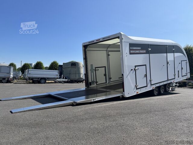 βαν μεταφοράς αυτοκινήτων Brian James Race Transporter 6 Autotransporter geschlossen