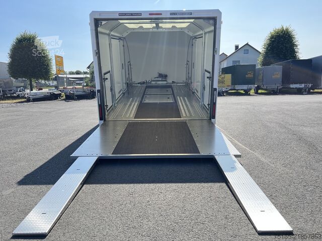 βαν μεταφοράς αυτοκινήτων Brian James Race Transporter 6 Autotransporter geschlossen