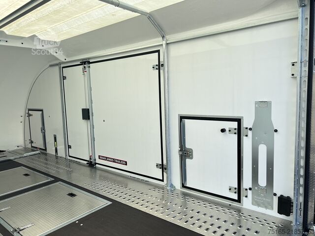 βαν μεταφοράς αυτοκινήτων Brian James Race Transporter 6 Autotransporter geschlossen