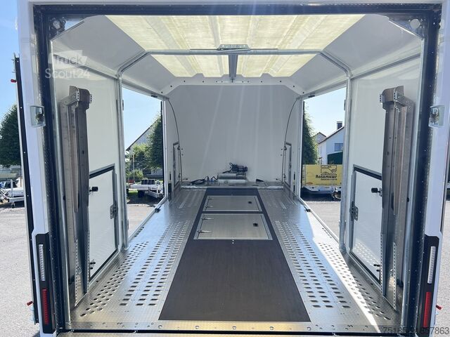 βαν μεταφοράς αυτοκινήτων Brian James Race Transporter 6 Autotransporter geschlossen
