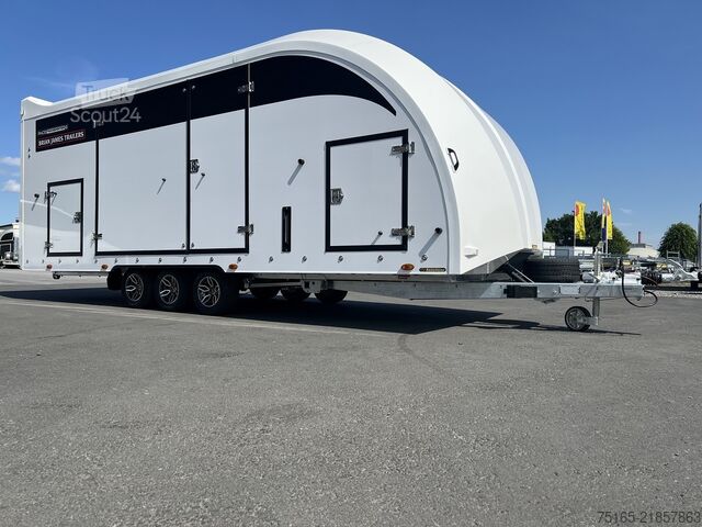 βαν μεταφοράς αυτοκινήτων Brian James Race Transporter 6 Autotransporter geschlossen