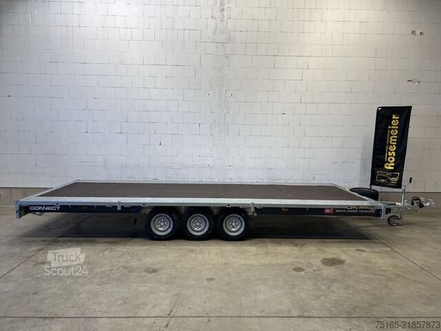Plošinové přívěsy a univerzální transportéry Brian James Connect 476-5522-35-3-12 Plattform/Universaltran
