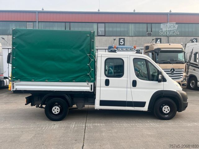 Schuifzeil bestelwagen FIAT DUCATO MAXI * PR.+PL. * DOPPELKABINE