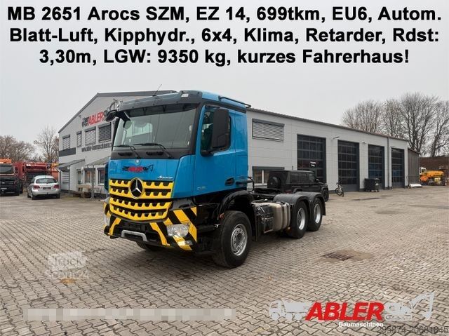 Standart çekici ünitesi MERCEDES-BENZ 2651 AROCS SZM 6x4 Klima Retarder Kipphydr.