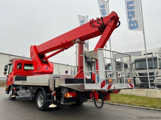 Çalışma platformlu kamyon MAN TGL7.180/PalfingerWT270/27m/1.000Volt/TopZustand