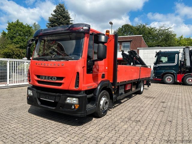 Lastbilmonteret kran IVECO 120E25 Eurocargo Pritsche +HIAB XS 088 Kran