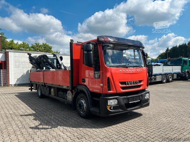 Lastbilmonteret kran IVECO 120E25 Eurocargo Pritsche +HIAB XS 088 Kran