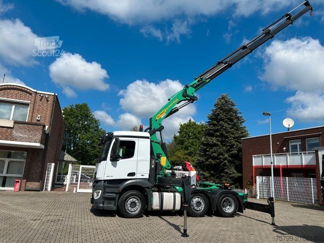 Kravas automašīnai uzstādīts celtnis MERCEDES-BENZ 2545 Antos SZM mit PK 41002 Kran 6x2