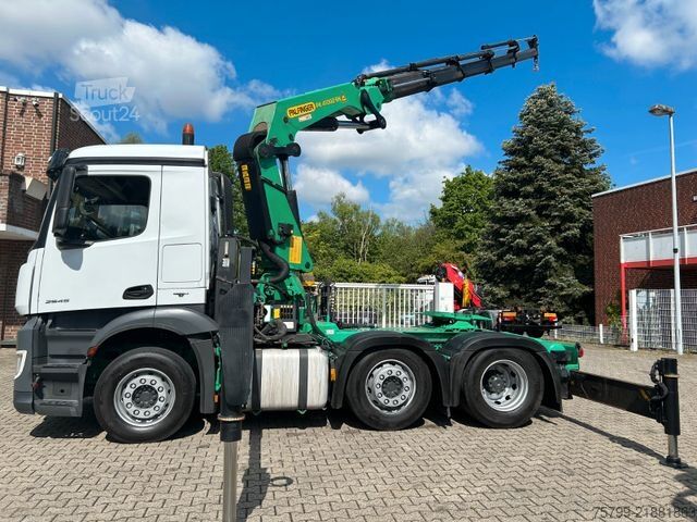 Autožeriav MERCEDES-BENZ 2545 Antos SZM mit PK 41002 Kran 6x2