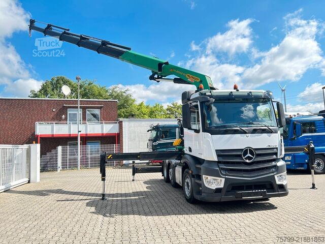 Kravas automašīnai uzstādīts celtnis MERCEDES-BENZ 2545 Antos SZM mit PK 41002 Kran 6x2