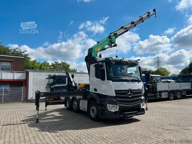 Autožeriav MERCEDES-BENZ 2545 Antos SZM mit PK 41002 Kran 6x2
