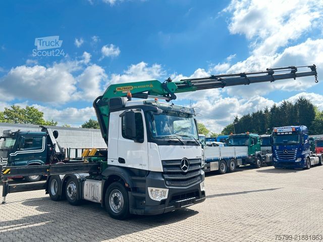 Autožeriav MERCEDES-BENZ 2545 Antos SZM mit PK 41002 Kran 6x2