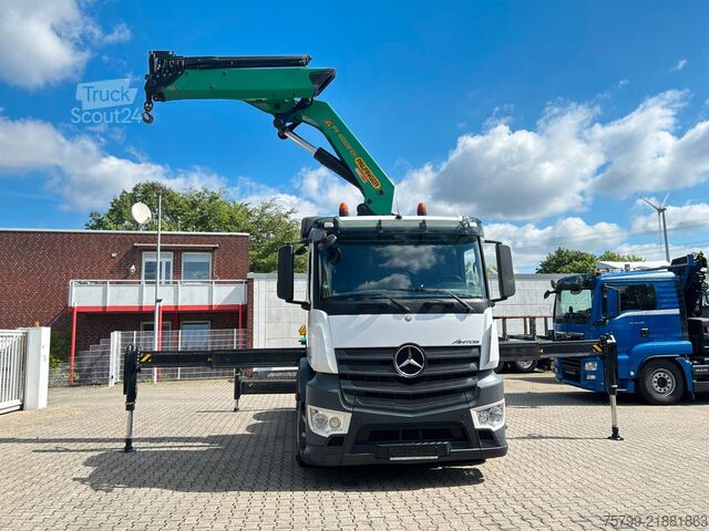 Kravas automašīnai uzstādīts celtnis MERCEDES-BENZ 2545 Antos SZM mit PK 41002 Kran 6x2
