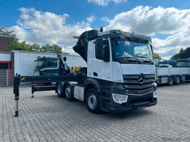 Kravas automašīnai uzstādīts celtnis MERCEDES-BENZ 2545 Antos SZM mit PK 41002 Kran 6x2