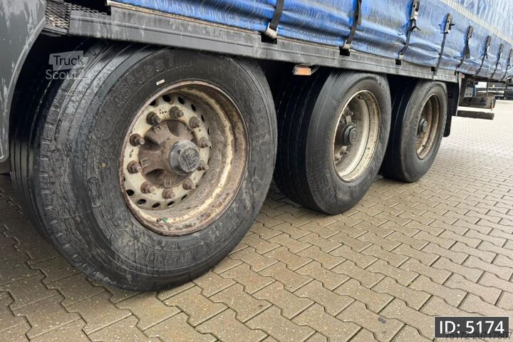 Sliding tarpaulins Krone SD / Sideboards / Drum brakes