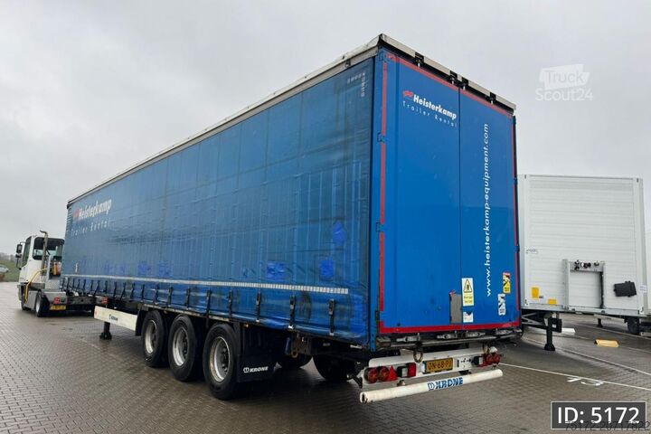 Sliding tarpaulins Krone SD / BPW Drum